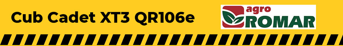 Traktor ogrodowy Cub Cadet XT3 QR106e